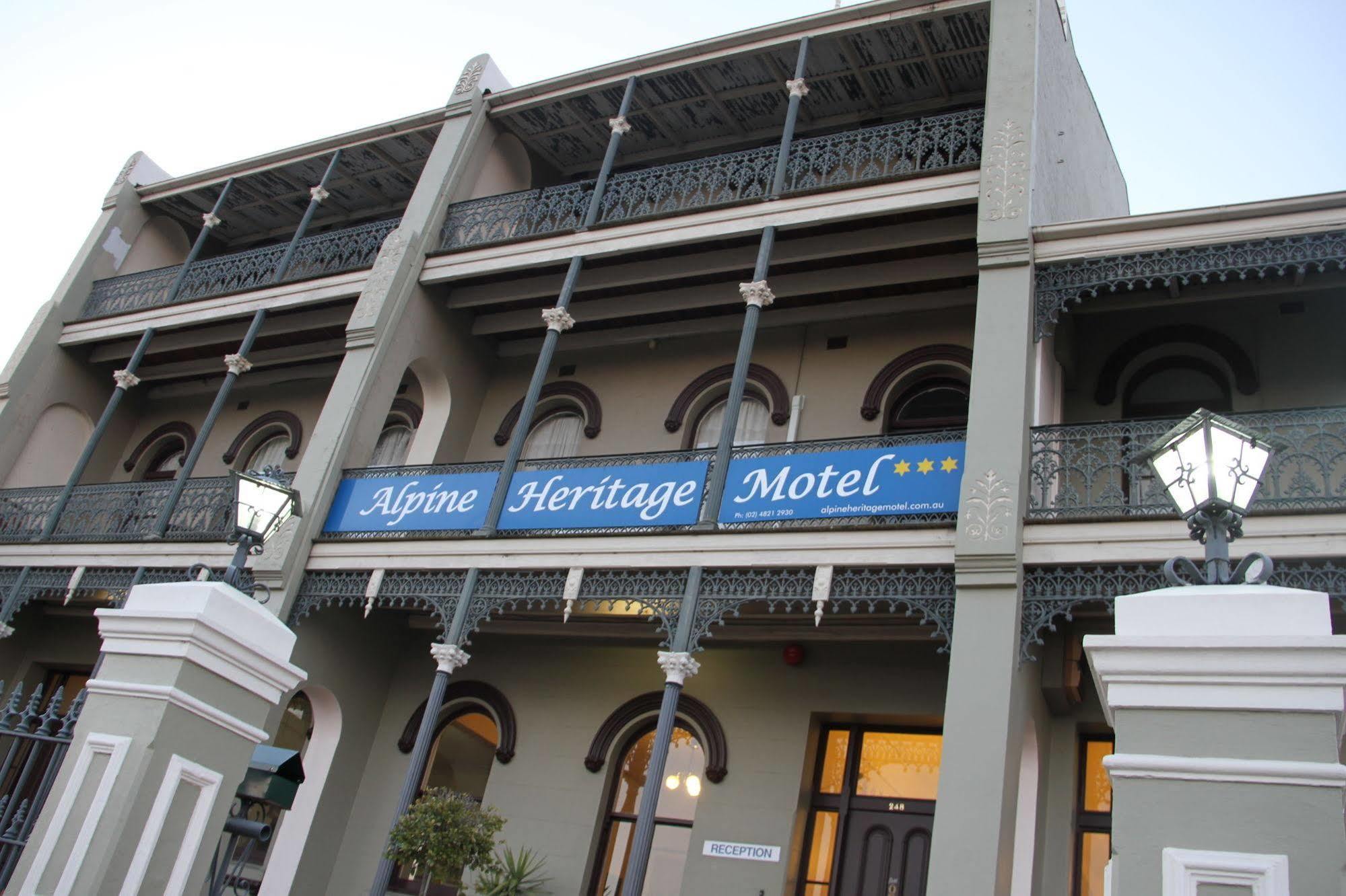 Alpine Heritage Motel Goulburn Dış mekan fotoğraf
